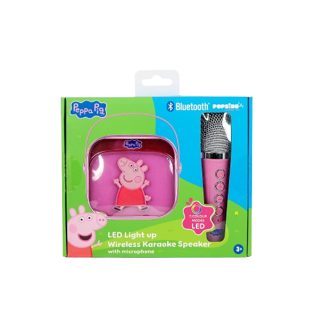 Popsing Peppa Pig Karaoke With Microphone Led