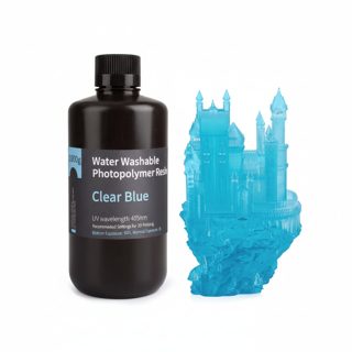 ELEGOO Water Washable Resing 1kg Clear Blue