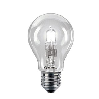 Optimal ECO Halogen 52W Clear E27 Llambe