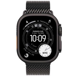 Apple Watch Ultra 3 ?Blk Titan-Milanese Loop M
