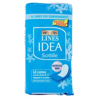 Lines Idea Idea Sottile Peceta Higjenike Blu 12