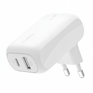 Charger Belkin BEL-0039 Socket 1x USB-C 1x USB-A USB-C With PD PPS Up To 30Watt USB-A Up To 12Watt White