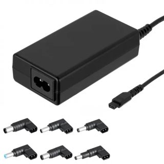 Charger Akyga AK-NU-12 Notebook Accessory 65Watt Black 6 Different Heads