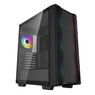 Deepcool CC560 ARGB Mid Tower Gaming Tempered Glass 4x Fans