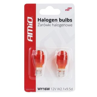 Amio Wy16W 12V Amber Am-02550 2-pack Llampa 2Cp