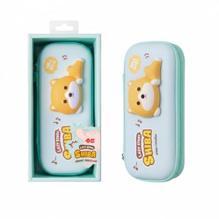 Lazy Star Squishy 3D Pencil Case Lazy Star Dog Shiba