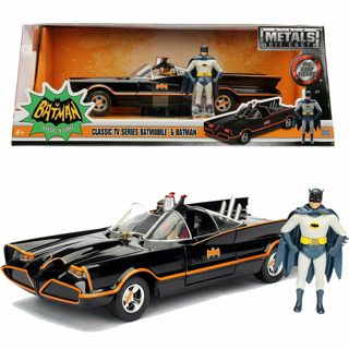 Jada DC Comics Batmobile 1996 Vehicle With Batman 1