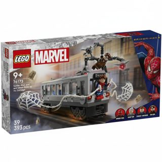 LEGO Spider-Man VS Doc Ock Subway Train Scene Marvel
