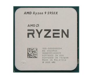 Amd TRAY-100 CPU Ryzen 9 5950X Up To 4.90 GHz 16Core 32Threads 64Mb Cache Socket AM4 -000000059