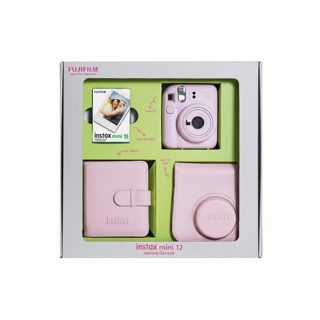 Fujifilm MINI-12 Instax Blossom Pink Bundle