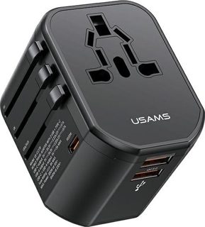 Karikues Usams T59 Udhëtimi 4 Në 2xUSB 1xUSB C I Bardhë 20W