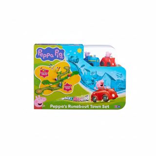 Peppa Pig Whizz Around Runabout Town Set Playset