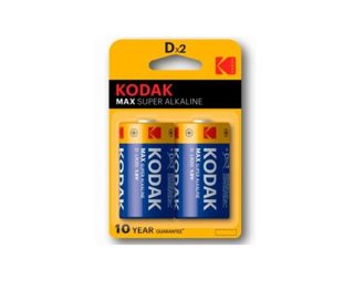 Kodak LR20 Bateri Alkalin MAX 30952843 Dx2