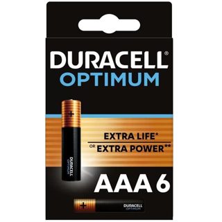 Duracell Optimum 6xAAA Bateri
