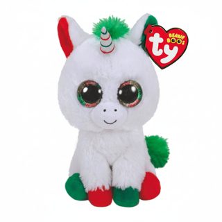 Ty Beanie Boos Candy Cane Unicorn Plush 42cm
