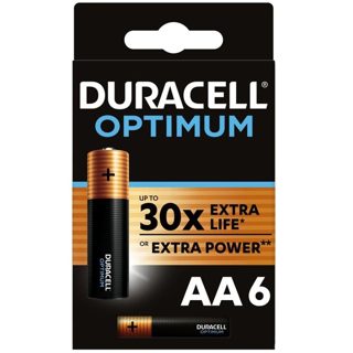 Duracell Optimum 6xAA Bateri