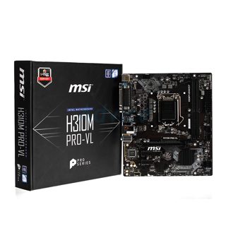 MSI H310M i9 Pro 32GB -VL Motherboard Support Intel DDR4 2666 MHz