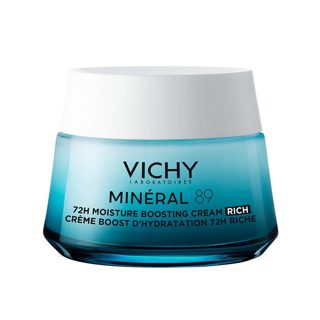 Vichy Mineral 89 72hr Moisture Boosting Cream Rich Texture