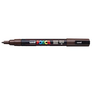 Uni Posca PC-3M 3M Marker Me Bazë Uji 0.9- Dark Brown 1 1.3mm