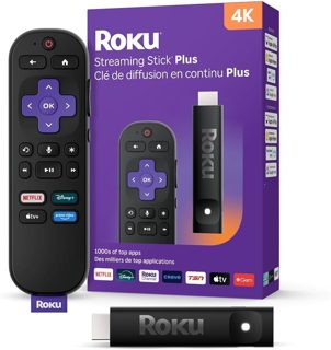 Roku Streaming Stick 4K Ultra HD Voice Remote