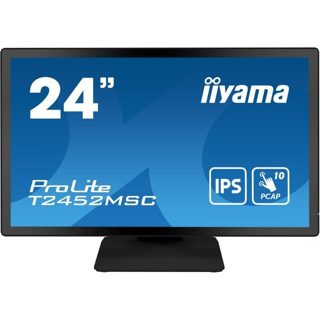 Iiyama TOUCH-10 ProLite T2452MSC-B1 23.8 FHD IPS -Point USB Hub Speakers Black