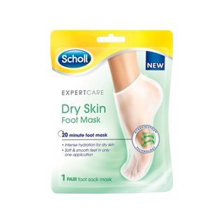 Scholl Expert Care Dry Skin Foot Mask Macadamia Oil Shea Butter