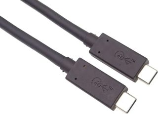 Kabllo Premiumcord USB4 ku4cx05bk USB USB C Në USB C 0.5 M E Zezë