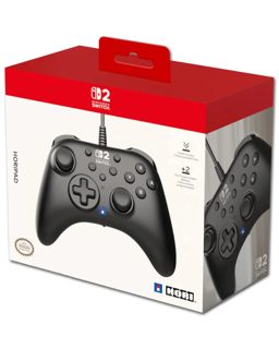 Nintendo Switch 2 Hori Horipad Turbo Black Dark Grey
