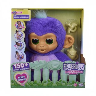 Fingerlings Care n Cuddle Monkey Plush N