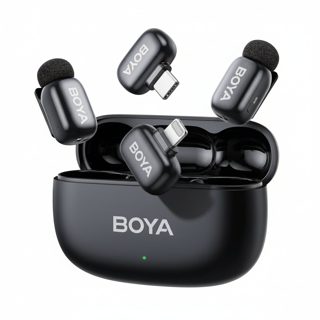 Boya mini 2 ANC Lightning Type-C 4GHz 2mic Wireless AI- Mic Charging Mono Stereo Safety-