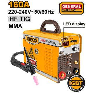INGCO TIG1601 ING- Saldatrice Inverter TIG MMA 160