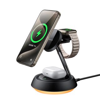 Mcdodo CH495 3n1 Magnetic Wireless Charging Stand +Night Light