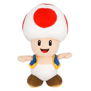 Nintendo Together+ Super Mario Red Toad Plush 20cm