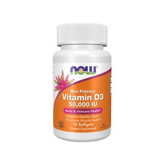 Now Vitamin D3 50,000 IU Softgels