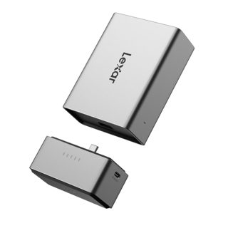 Lexar Professional Workflow Go Dock Portativ Për Media Module Lexues Kartash 10 Gbps USB‑C