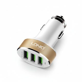 Ldnio 3xUSB Ports 5.1A Micro Cable Usb Car