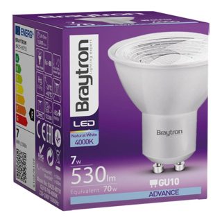 Braytron Smart GU10 5W Llambë LED RGBW 430lm AC E Dimerueshme 220-240V