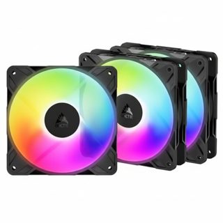 Arctic ACFAN00333A 3x PRO Reverse ARGB Up To 3,000 RPM Airflow 131 H Black 3x120mm 120mm P12 M3
