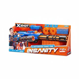 X-shot Insanity Motorised Gatling Blaster