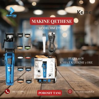 Kemei KM 2796 Makine Qethese