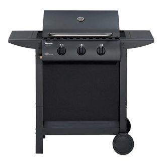 Enders San Diego Barbekju me gaz, Enders, Diego, 102x52x97 cm, e zezë, Inoks, 3 vatra, 1 copë