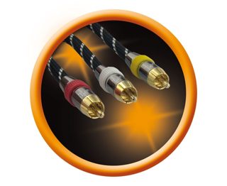 Tnb ADAUORRC36884 Kabell Rca Gold