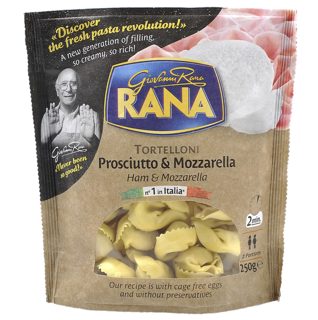 Rana tortelloni prosciutto e mozzarella 250gr
