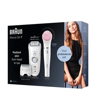 Braun Beauty Set 7 I Plotë Për Kujdesin E Fytyrës Dhe Trupit