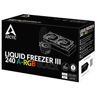 Arctic Liquid Freezer III 240 A-RGB Black AIO CPU Cooler