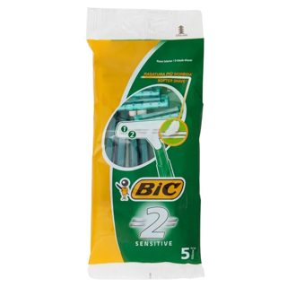 Bic 19.5x10.5x3.5 cm 5 copë Brisk Rroje Njëpërdorimësh Plastikë Dhe Inoks E Gjelbër