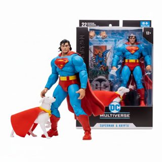 Dc Multiverse Superman & Krypto Figure