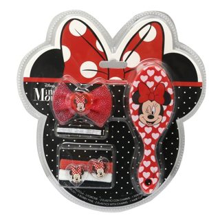 Disney Minnie Mouse Aksesorë Flokësh Për Fëmijë E Kuqe 4 Pjesë 1
