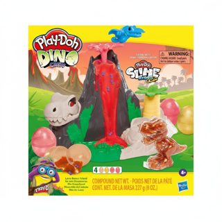 Playdoh Dino Crew Lava Bones Island