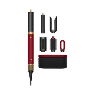 Dyson Airwrap anda2x Co- And Dryer Straight+Wavy Red Velvet Gold